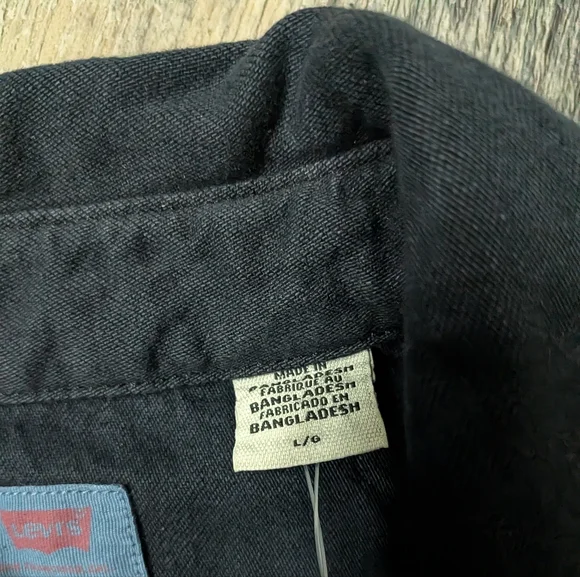 Levi's The Western Long Sleeve Button Shirt Large Mens - Picture 6 of 6